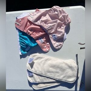 Cloth diapers Nora’s  nursery and mama koala